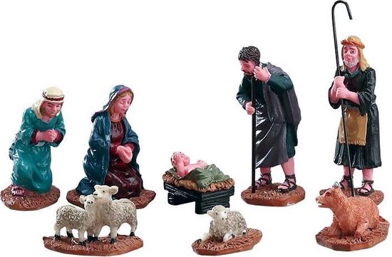 LEMAX Nativity Figurines, set of 8 #92351